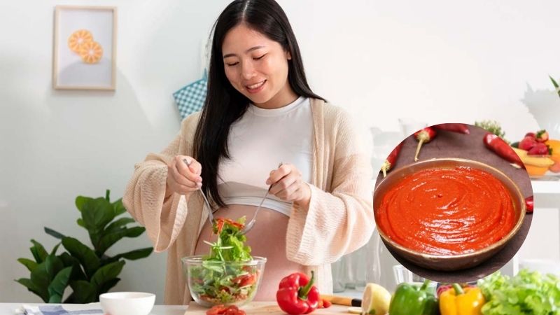 Mẹ bầu ăn cay không ảnh hưởng đến nước ối