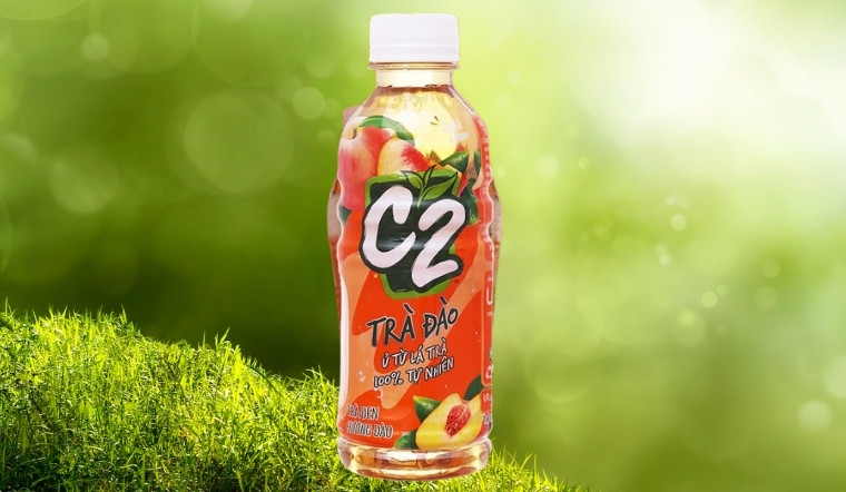 Một chai trà đào C2 bao nhiêu calo? Uống có gây tăng cân không?