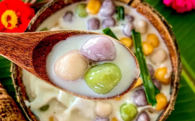 Chè Bualoi có thể ăn nóng hoặc lạnh