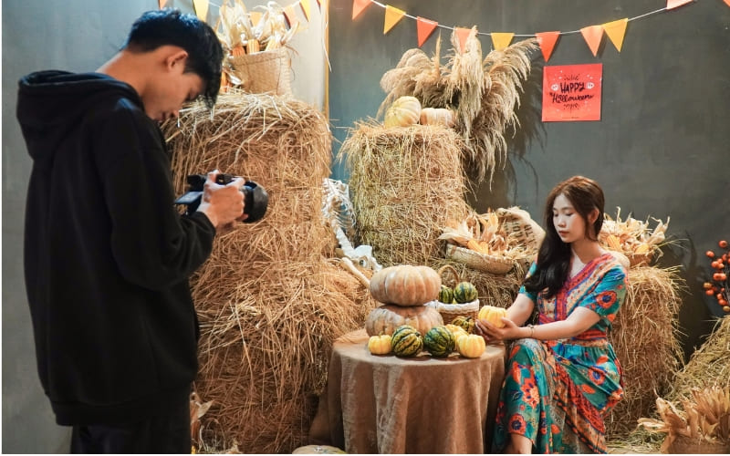 Khoảnh khắc Halloween rực rỡ được lưu giữ qua tấm ảnh đẹp.
