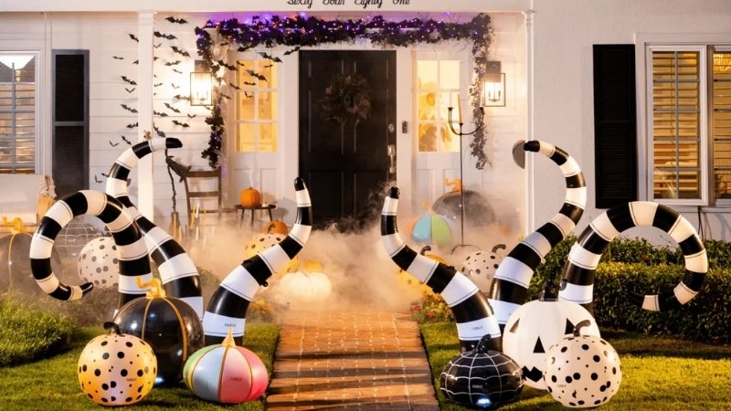Một số màu sắc khác vẫn xuất hiện trong lễ hội Halloween