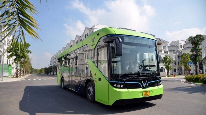 Các tuyến buýt điện Vinbus