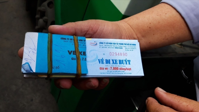Bảng giá vé xe buýt TP.HCM năm 2025