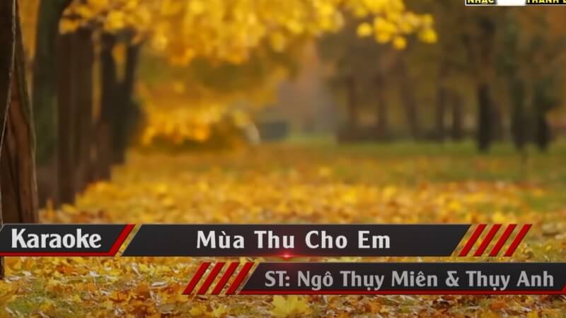 Mùa Thu Cho Em
