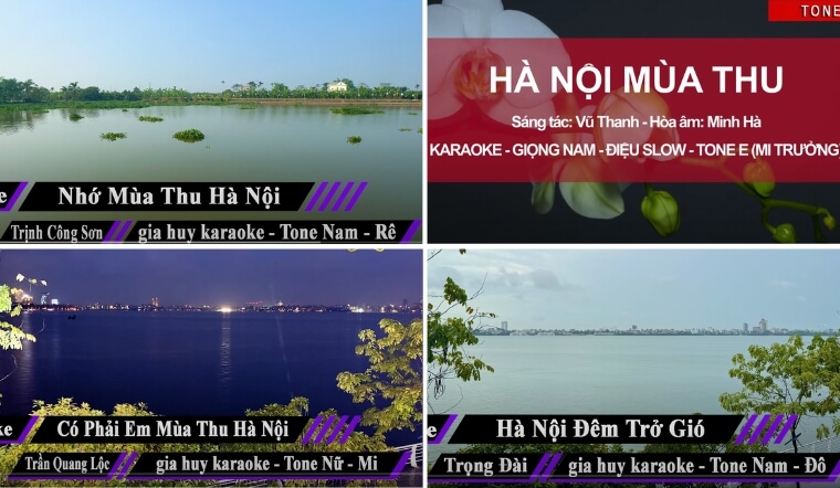 Top 10 bài hát karaoke về mùa thu Hà Nội hay nhất mọi thời đại