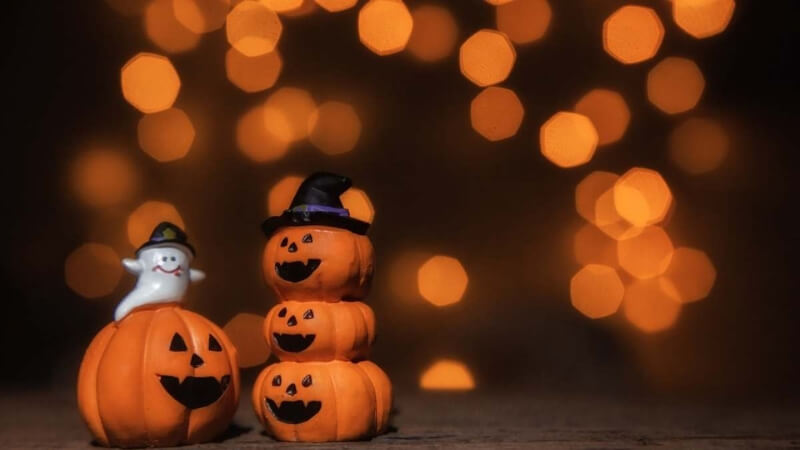 Ảnh Bí Ngô (Jack-o'-lantern) kinh điển 4