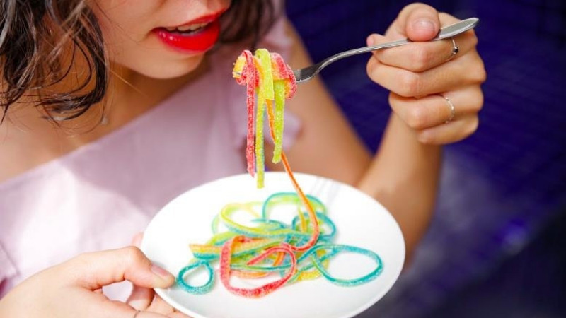 Kẹo có vị chua nhẹ
