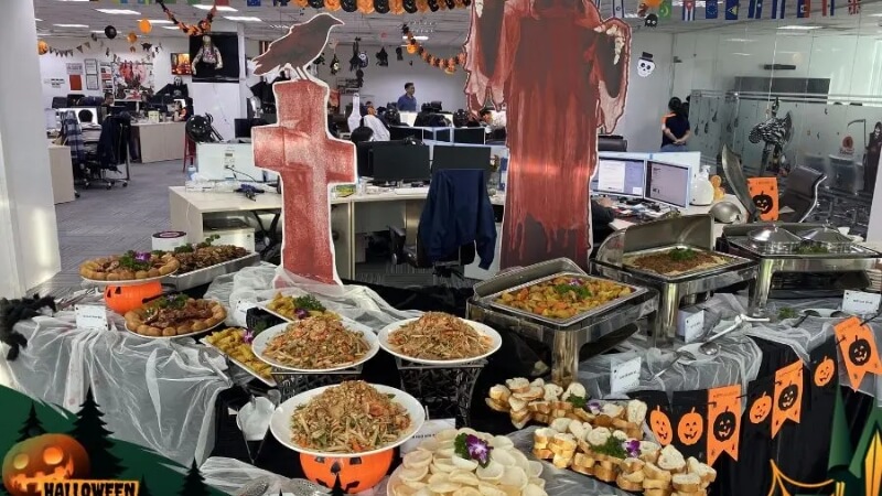Đặt tiệc Halloween trọn gói