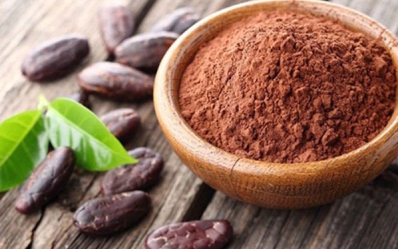 Bột cacao Gerkens (Indonesia) có vị nhẹ, màu nhạt và ít hoặc không kiềm hóa