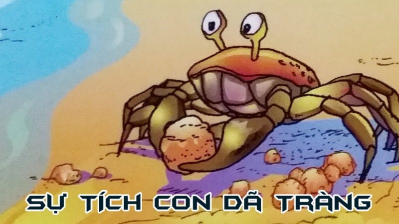 Sự tích kể rằng Dã Tràng là người đàn ông chết oan, hóa thành con vật nhỏ cần mẫn xe cát