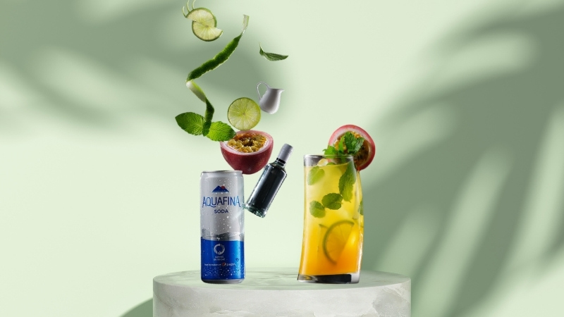 Soda chanh dây bạc hà