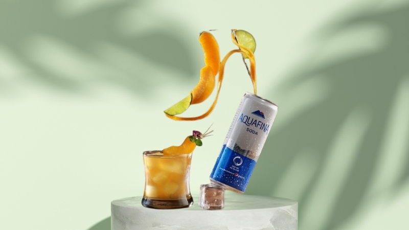 Soda đào giải nhiệt