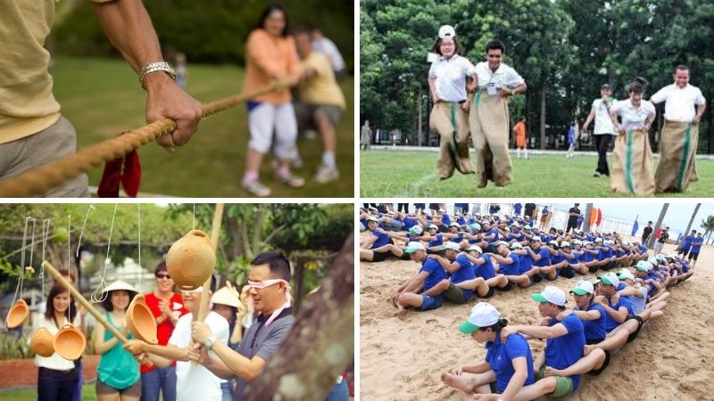 Nhóm trò chơi 20/10 ngoài trời (Team building, dã ngoại) Nhóm trò chơi 20/10 ngoài trời (Team building, dã ngoại)