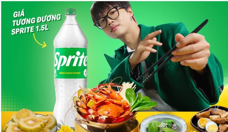 Sprite hương chanh 1.5L: Đập tan cơn khát, sảng khoái tột đỉnh.