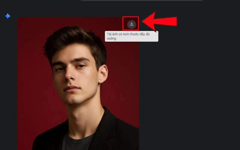 Bước 3: Tải ảnh thành quả về máy Bước 3: Tải ảnh thành quả về máy