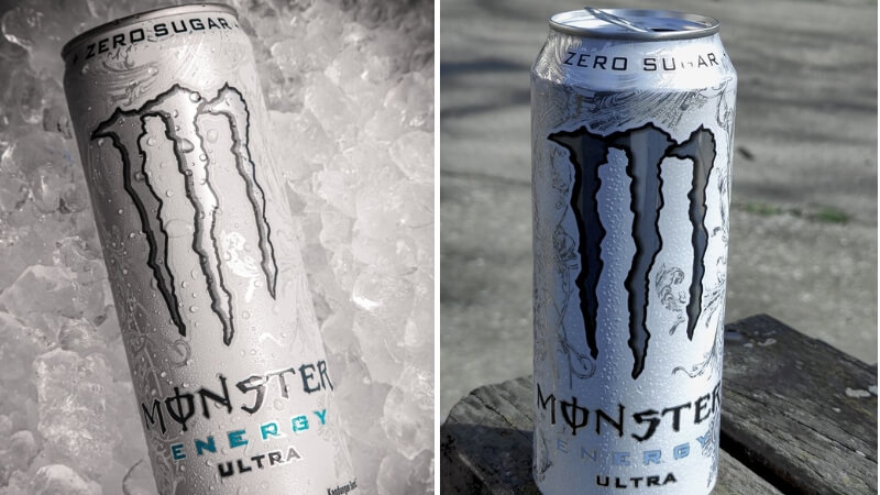 Monster Energy Ultra (Lon Trắng)