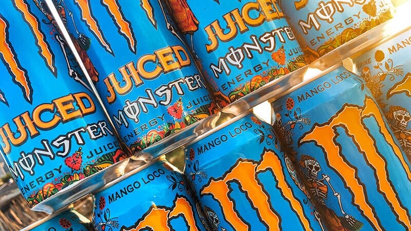 Monster Energy Mango Loco (Lon Xanh Dương)