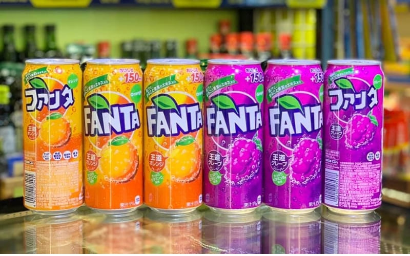 So sánh cho thấy Fanta khác biệt hoàn toàn với đồ uống có caffeine.