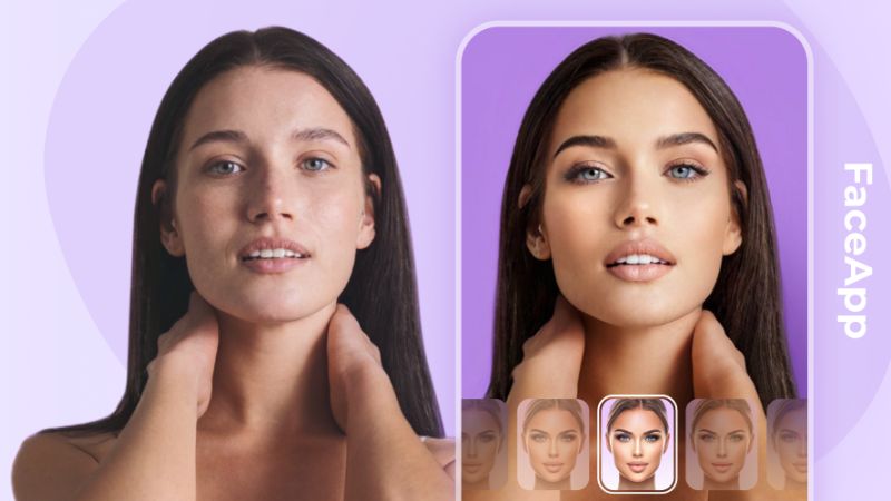 Trẻ hóa làn da với FaceApp Trẻ hóa làn da với FaceApp