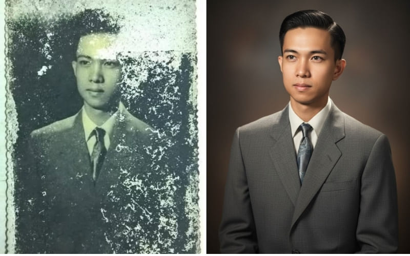 Gemini giúp người dùng hồi sinh ảnh cũ nhanh chóng, sống động. Gemini giúp người dùng hồi sinh ảnh cũ nhanh chóng, sống động.