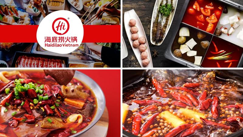 Lẩu Tứ Xuyên Haidilao nổi tiếng Lẩu Tứ Xuyên Haidilao nổi tiếng