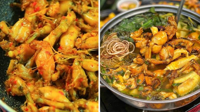 Cách làm lẩu ếch măng cay Cách làm lẩu ếch măng cay
