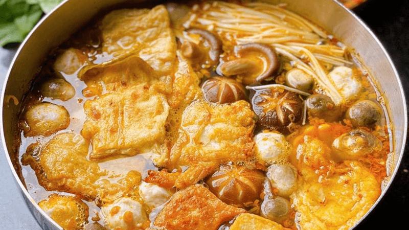 Cách làm lẩu chay chua cay Cách làm lẩu chay chua cay