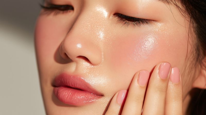 Lớp nền Moist-glow là kiểu trang điểm tạo hiệu ứng làn da căng mọng, ẩm ướt và trong veo Lớp nền Moist-glow là kiểu trang điểm tạo hiệu ứng làn da căng mọng, ẩm ướt và trong veo