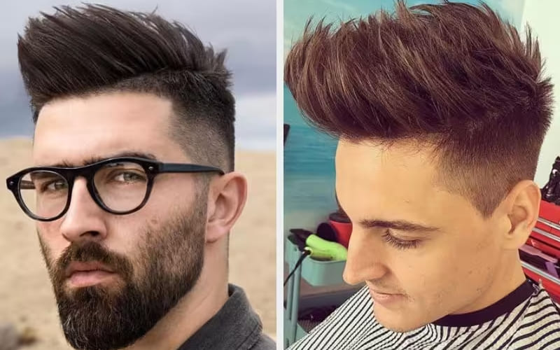 Tóc Spiky được yêu thích vì mang lại vẻ ngoài mạnh mẽ, hiện đại