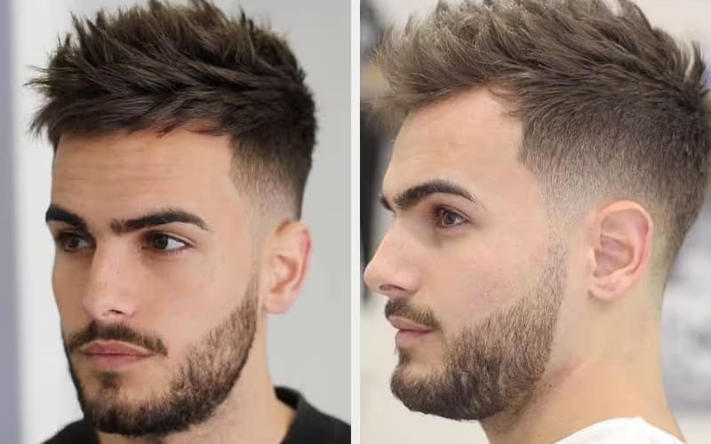 Kiểu tóc Spiky cổ điển (Classic Spiky)