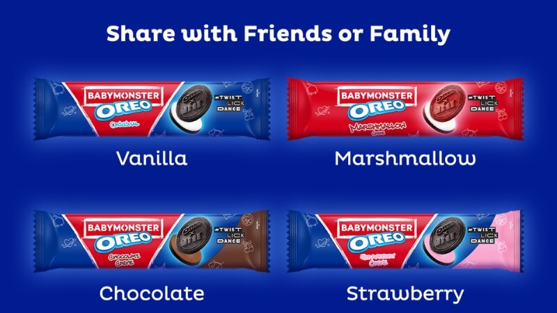 Hương vị đặc biệt của bánh Oreo Babymonster