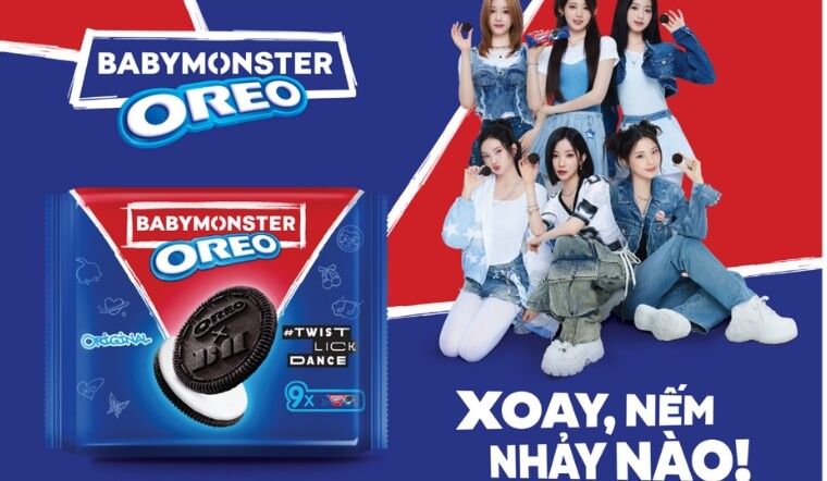 Bánh Oreo Babymonster: Phiên bản giới hạn khiến fan K-pop phát sốt
