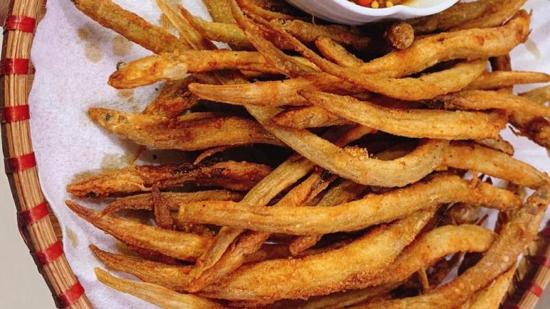 Khô cá lãi chiên giòn