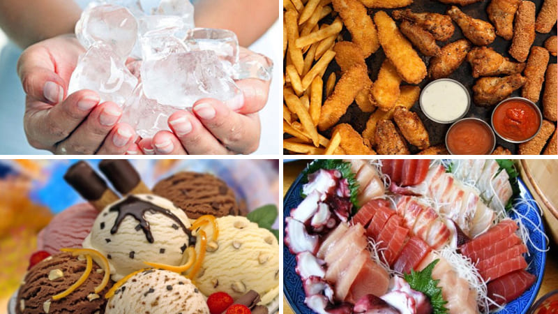 Những thực phẩm cần tránh khi bị lạnh bụng