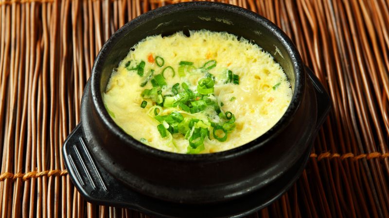 Trứng hấp vân Trứng hấp vân