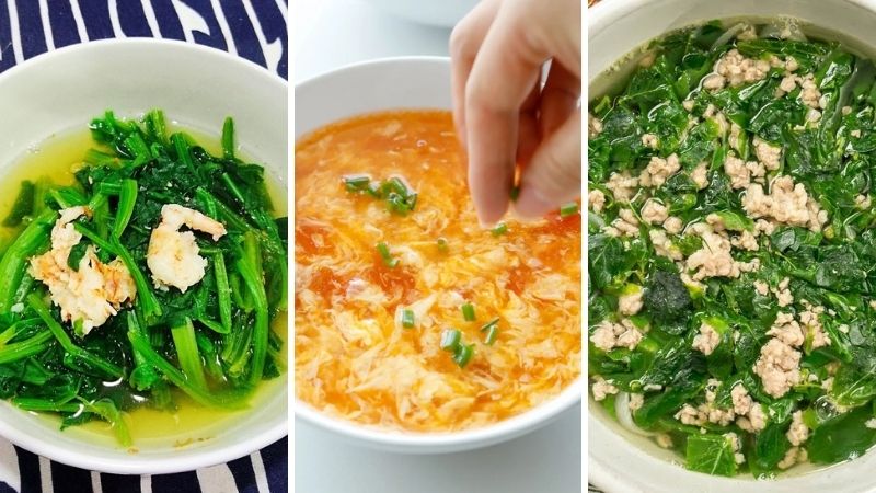 Các món canh thơm ngọt Các món canh thơm ngọt