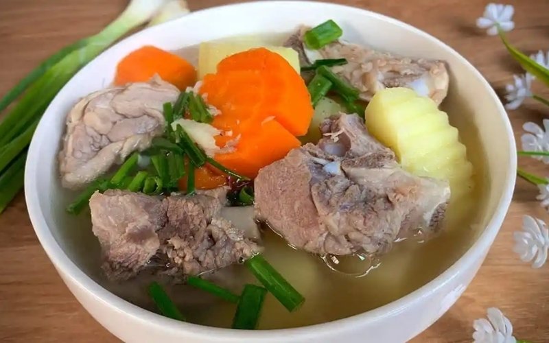Canh sườn củ cải, cà rốt bổ dưỡng, tăng sức đề kháng và giảm ho hiệu quả Canh sườn củ cải, cà rốt bổ dưỡng, tăng sức đề kháng và giảm ho hiệu quả