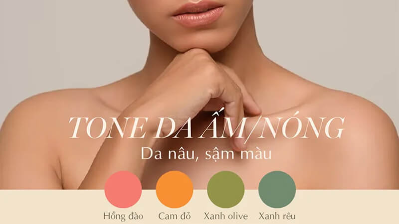 Xác định đúng tông da