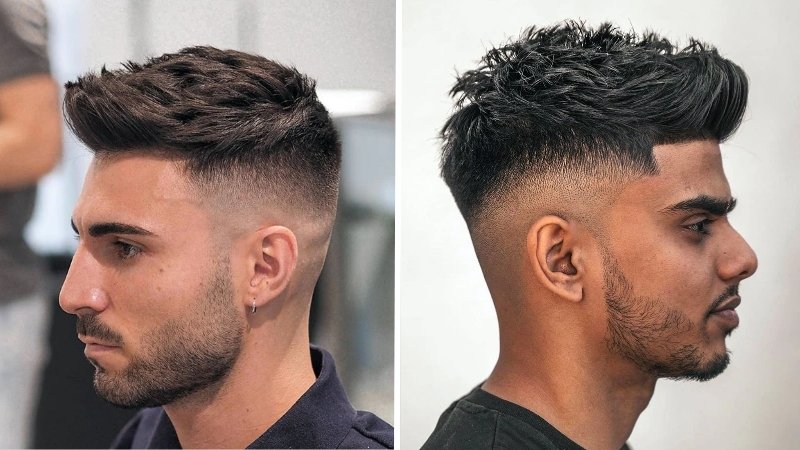 Kiểu Textured Messy Quiff Kiểu Textured Messy Quiff