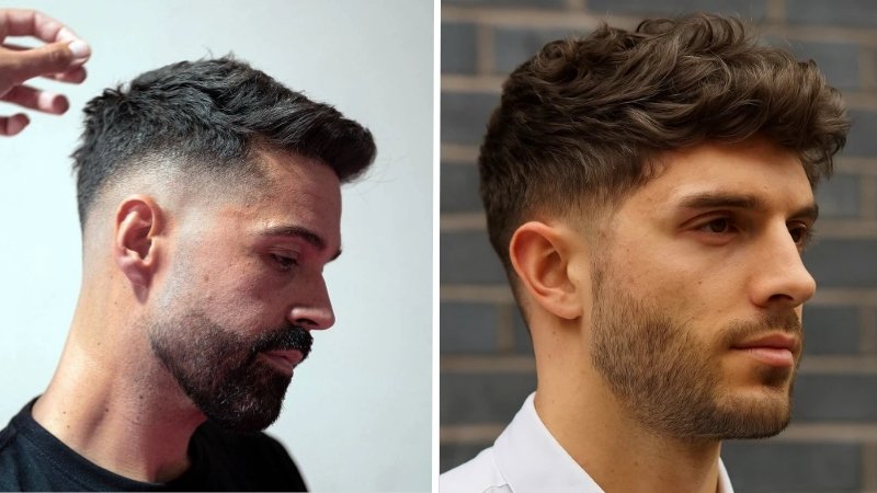 Tóc Messy Quiff là kiểu tóc nam được vuốt phồng và làm rối nhẹ Tóc Messy Quiff là kiểu tóc nam được vuốt phồng và làm rối nhẹ