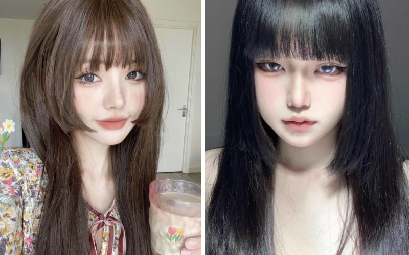 Tóc Hime truyền thống Tóc Hime truyền thống