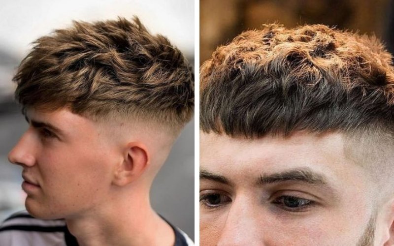 Textured French Crop đem đến vẻ tự nhiên, năng động.