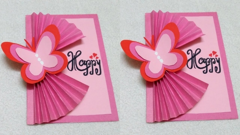 Thiệp hình con bướm