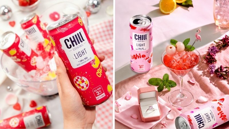 Chill Cocktail là thương hiệu nước uống có cồn nhẹ của Việt Nam Chill Cocktail là thương hiệu nước uống có cồn nhẹ của Việt Nam