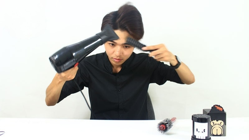 Bước 2: Sấy tạo phồng Bước 2: Sấy tạo phồng