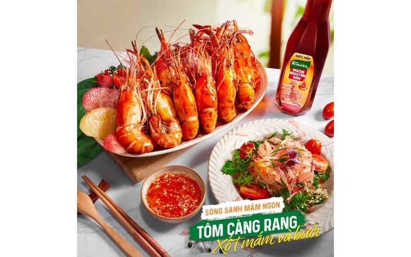 Tôm càng rang sốt mắm bưởi – Món ngon với nước mắm Tôm càng rang sốt mắm bưởi – Món ngon với nước mắm
