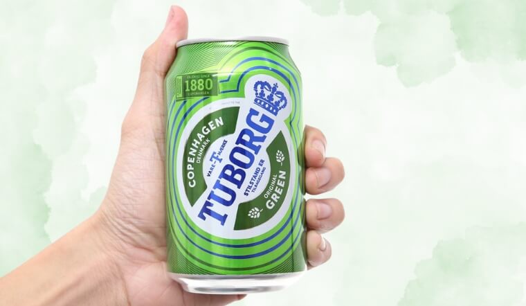 Bia Tuborg của nước nào? Các loại, nồng độ cồn và giá bán mới nhất 2025