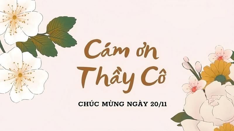 Background 20/11 chủ đề hoa cỏ, thiên nhiên số 8 Background 20/11 chủ đề hoa cỏ, thiên nhiên số 8