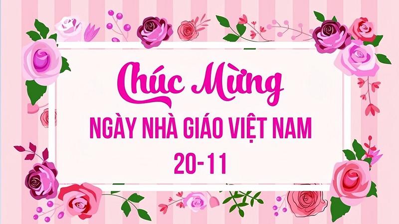 Background 20/11 chủ đề hoa cỏ, thiên nhiên số 3 Background 20/11 chủ đề hoa cỏ, thiên nhiên số 3