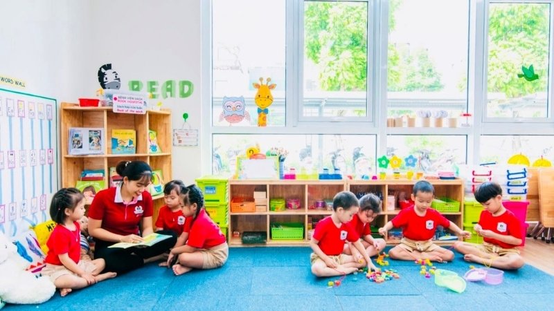 Phụ huynh có thể gửi lời cảm ơn chân thành đến cô giáo mầm non